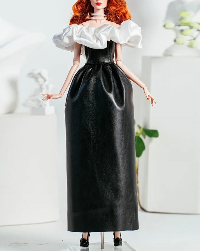 Black dress barbie doll online