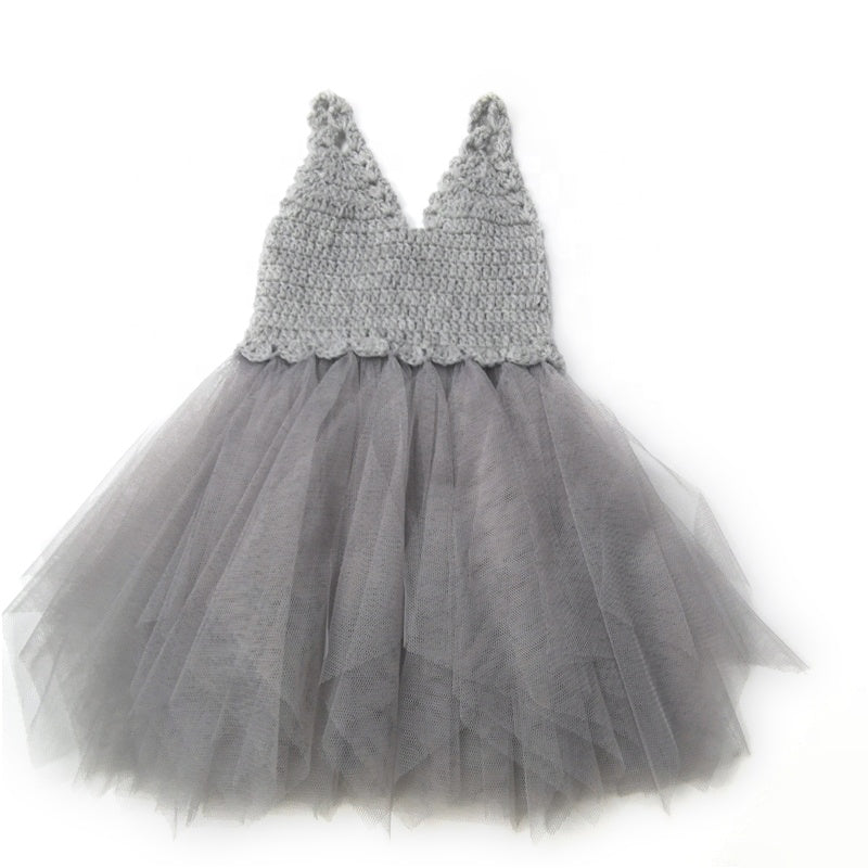 Grey tutu 2024 dress baby