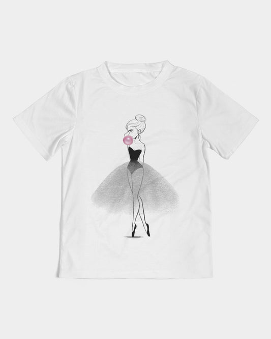 DOLLY DOODLING BUBBLEGUM BALLERINA  Kids  All-Over Print Tee