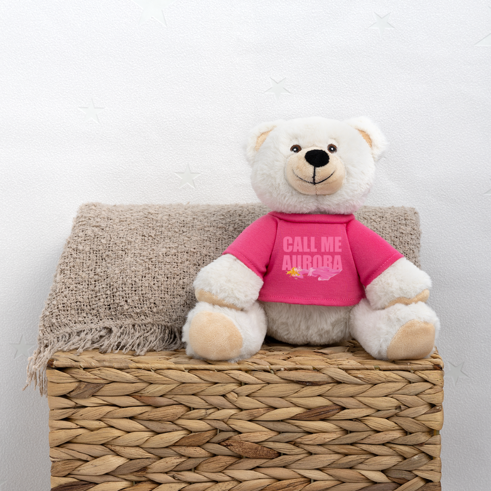 DOLLY® Call Me Aurora MiniFeet® RecycelBär® Teddy Bear Cream - pink