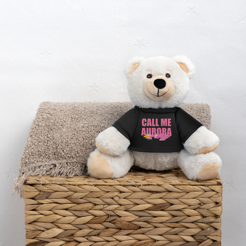 DOLLY® Call Me Aurora MiniFeet® RecycelBär® Teddy Bear Cream - black