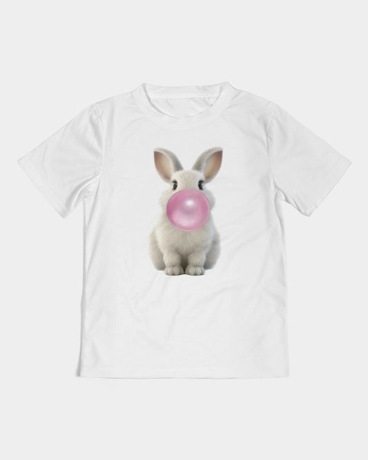 Pink Please! And Bubblegum and a Bunny Kids  All-Over Print Tee