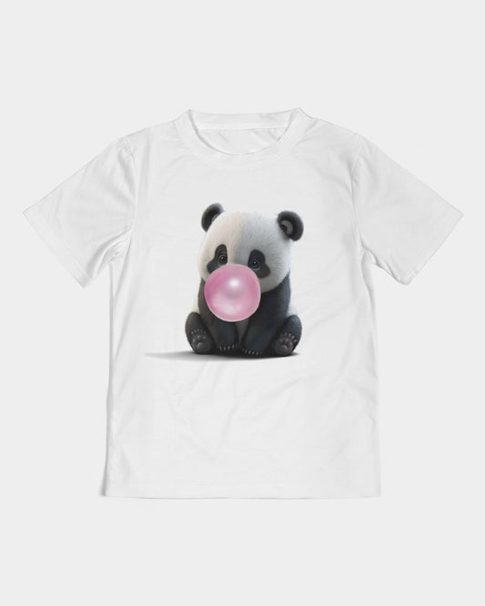 Pink Please! Bubblegum and a Panda please Kids  All-Over Print Tee