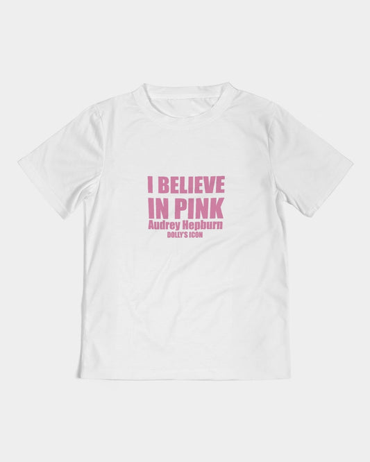 I Believe in Pink - Audrey Hepburn  Kids  All-Over Print Tee