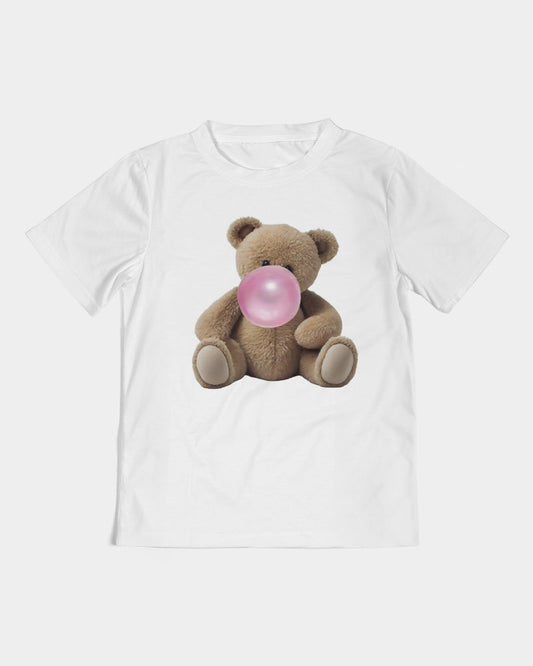 Pink Please! Bubblegum and a Teddy Bear please Kids  All-Over Print Tee