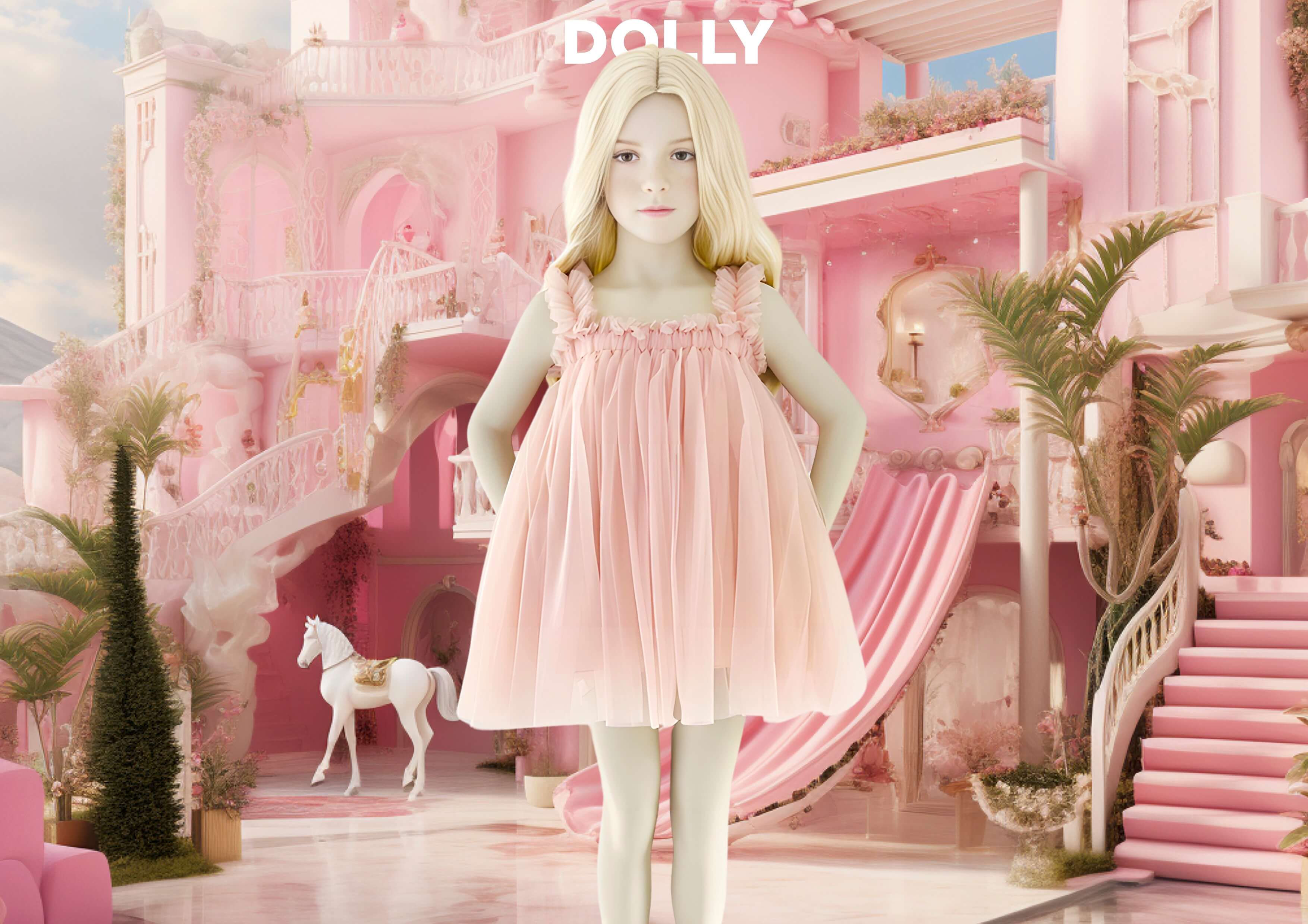 Dresses DOLLY by Le Petit Tom