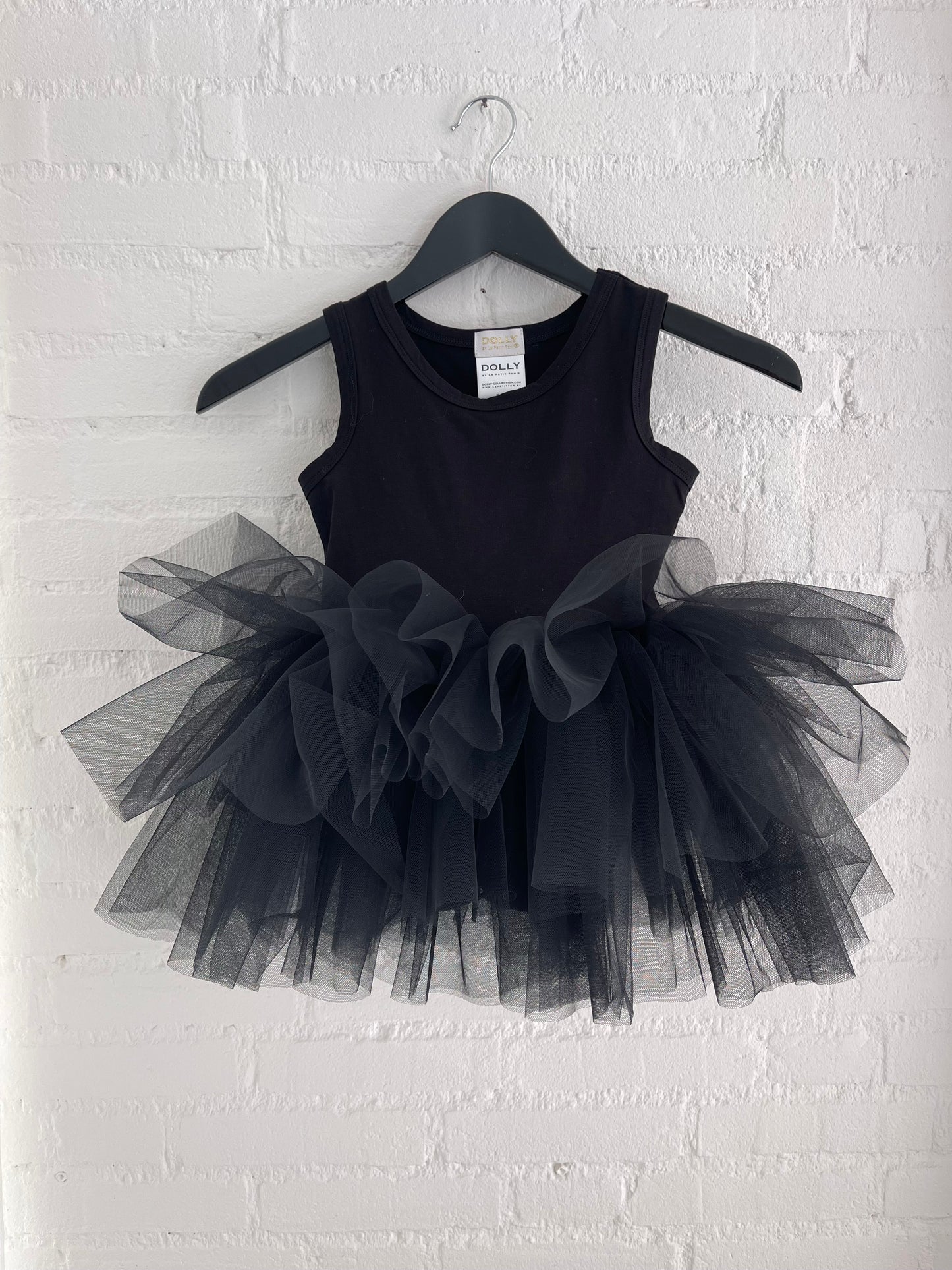 DOLLY TIMELESS COTTON TUTU DRESS black