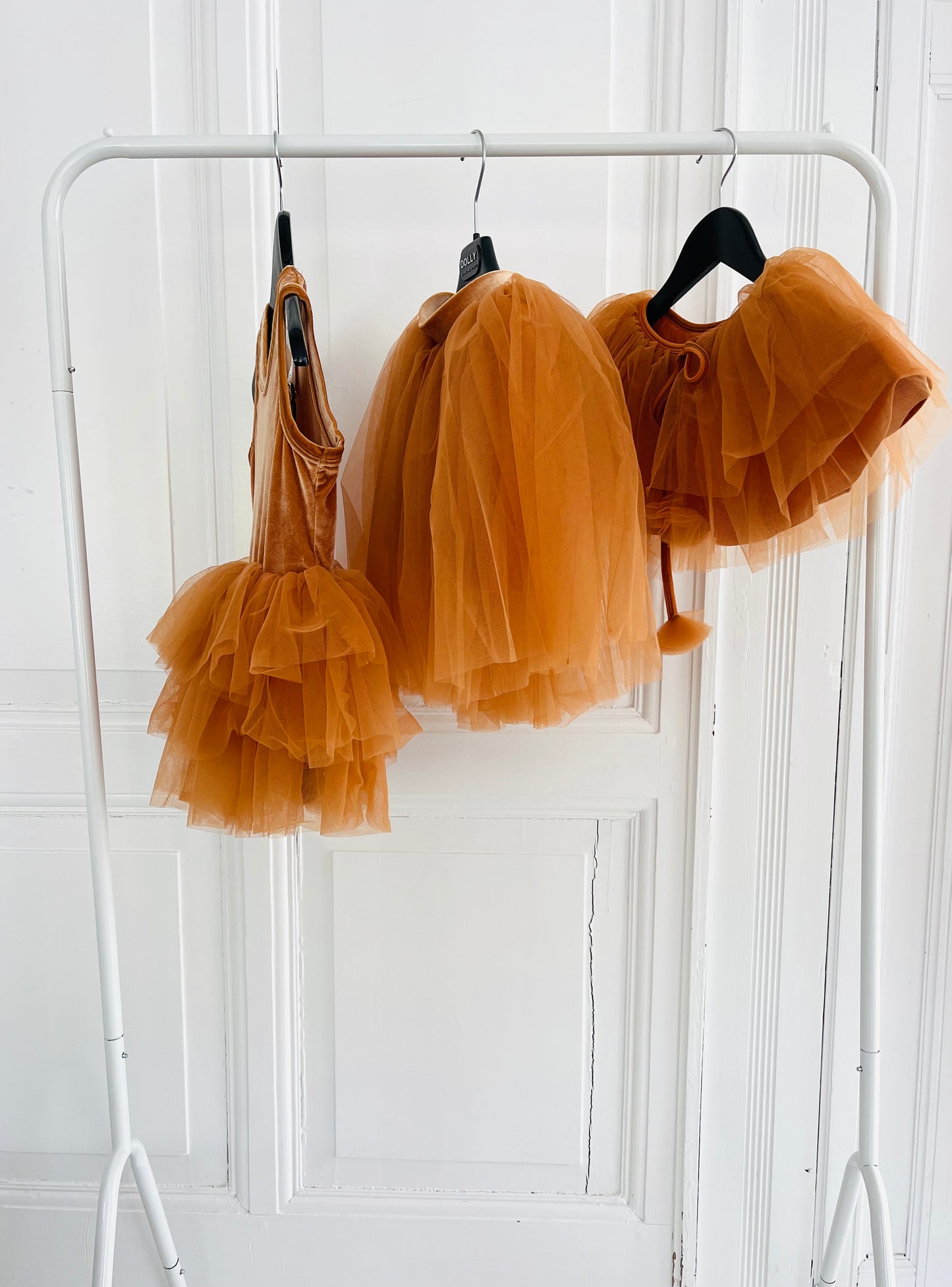 DOLLY CLASSIC TUTU WITH VELVET WAIST caramel