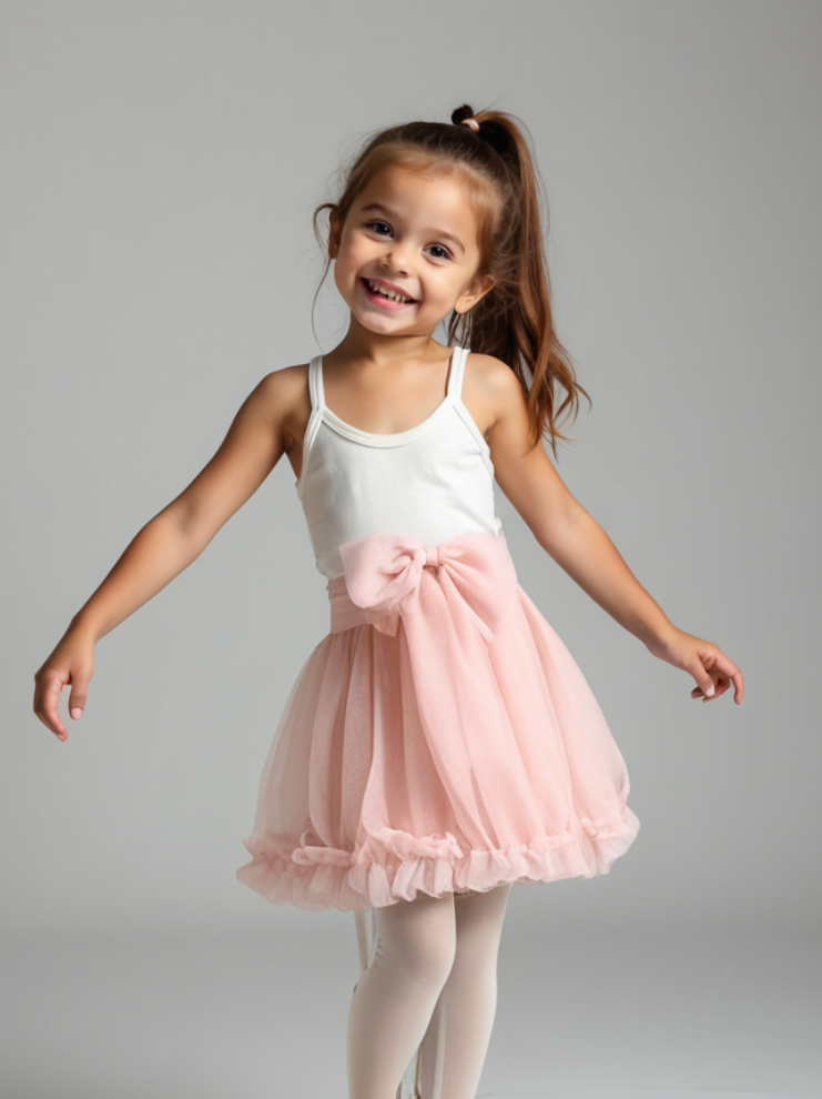 DOLLY PINK PLEASE! SWEET TEDDY TUTU Ballet pink