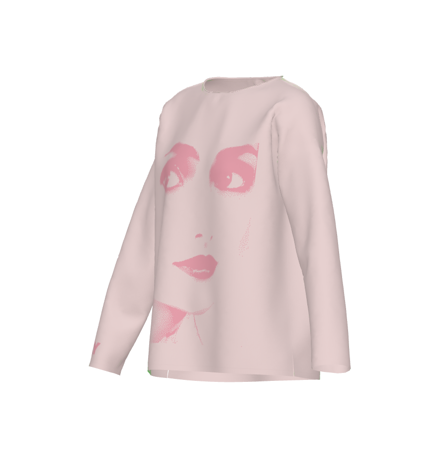 DOLLY Face Dorothy Balletpink Pink Sweater