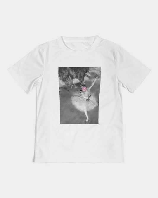 EDGAR DEGAS BALLERINA BUBBLEGUM Kids  All-Over Print Tee