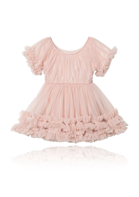 DOLLY by Le Petit Tom ® FRILLY DRESS ballet pink