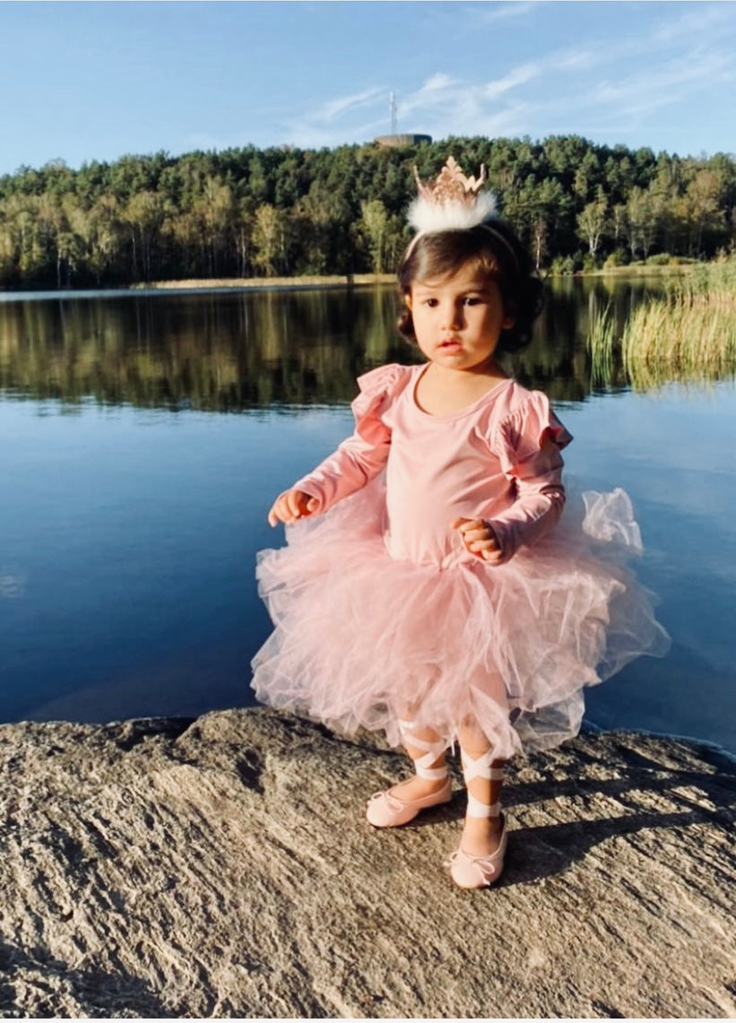 Baby girl long 2024 sleeve tutu dress