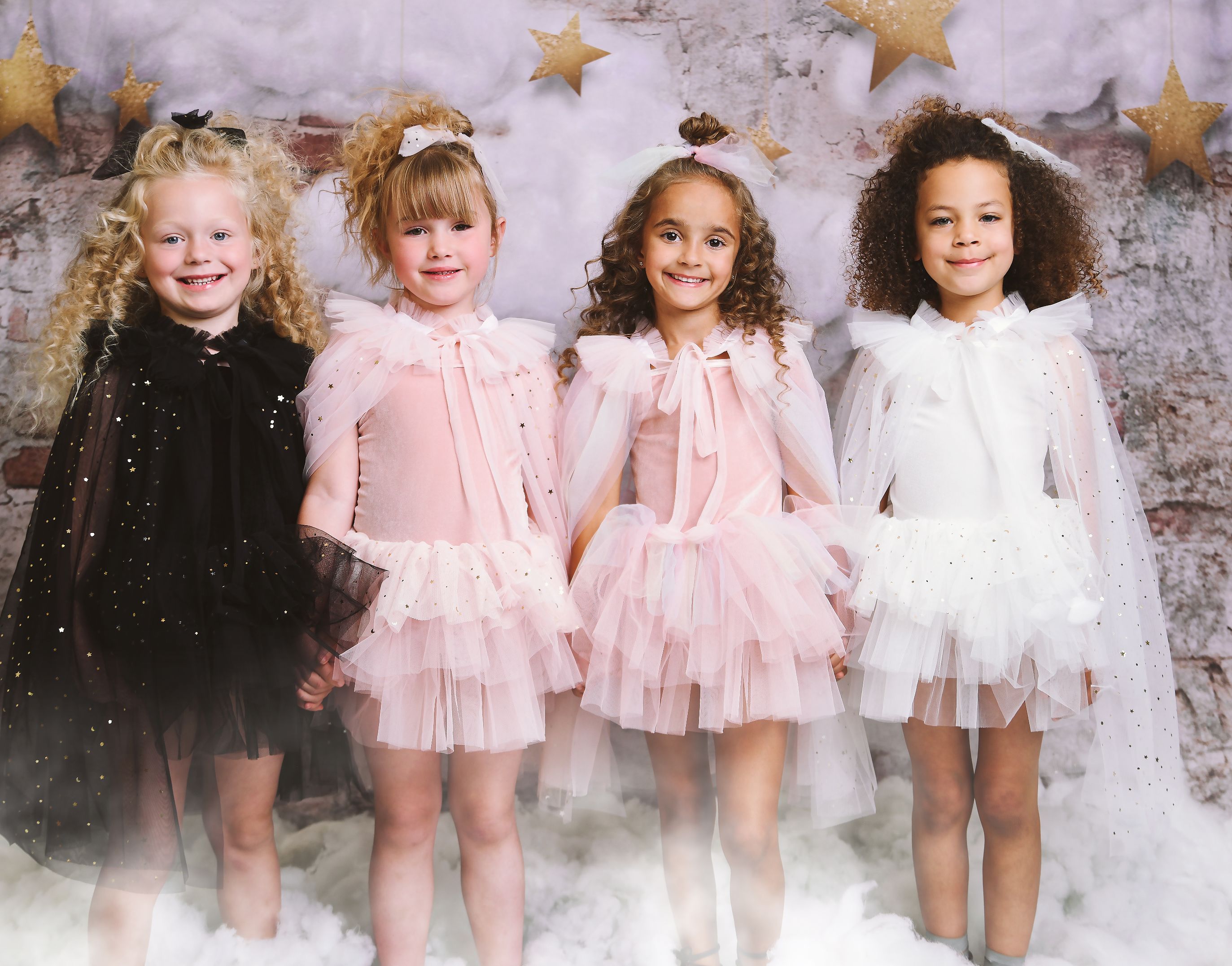 DOLLY® VELVET LEOTARD ROMPER TUTU DRESS STARS & MOON ⭐️ 🌙 TULLE ballet –  DOLLY by Le Petit Tom ®